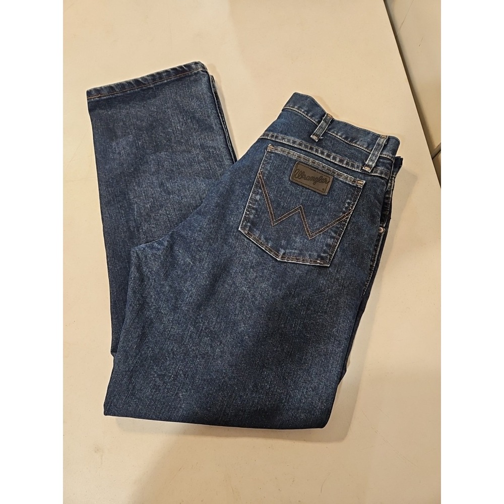 Wrangler 47 Cool Vantage‎ Jeans Regular Fit 36x30 Denim Jeans (1340)